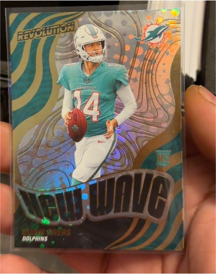 2025 Panini Revolution #9 Quinn Ewers New Wave Rookie Insert — front