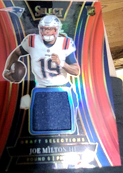 2024 Panini Select Draft Selections Memorabilia #DS-M-JMN Joe Milton III — back