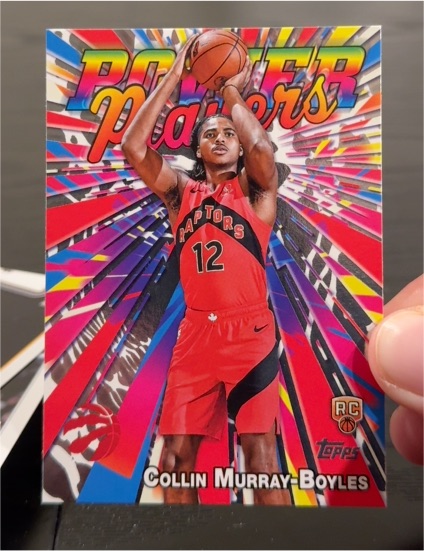 2025-26 Topps #PP-19 Collin Murray-Boyles Power Players Rookie — front