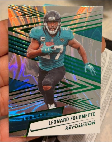2025 Panini Revolution #21 Leonard Fournette — front