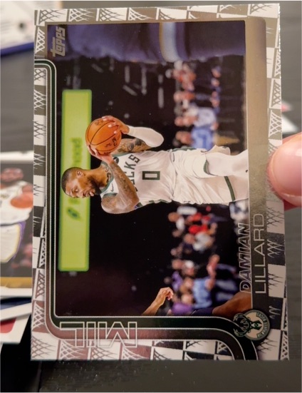 2025-26 Topps #55 Damian Lillard — front