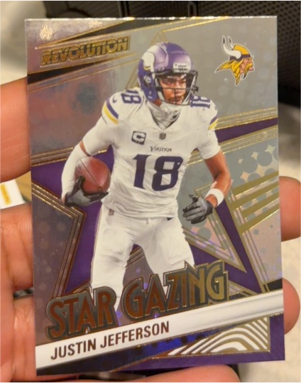 2025 Panini Revolution #24 Justin Jefferson — front