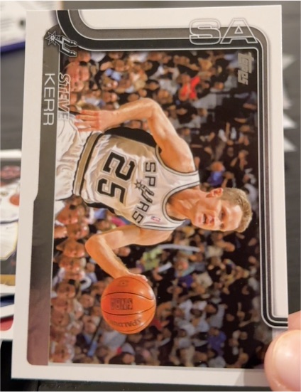 2025-26 Topps #267 Steve Kerr — front