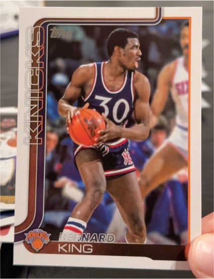 2025-26 Topps #268 Bernard King — front