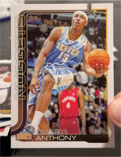 2025-26 Topps #256 Carmelo Anthony — front