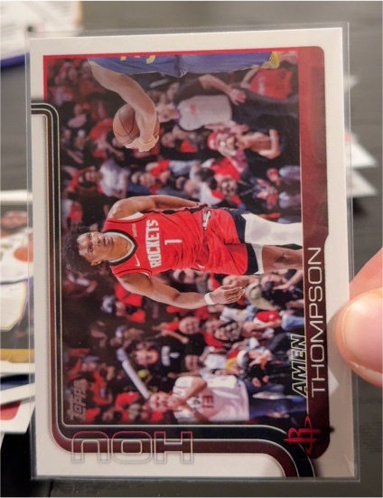 2025-26 Topps #176 Amen Thompson — front