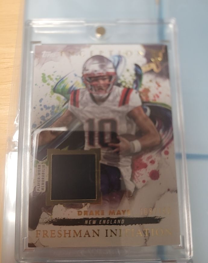 2024 Topps Inception Freshman Initiation #FI-13 Drake Maye — front