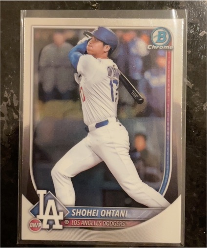 2025 Bowman Chrome #17 Shohei Ohtani — front