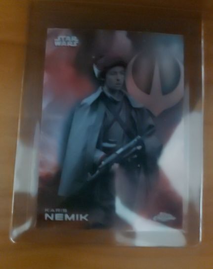 2025 Topps Chrome Star Wars #68 Karis Nemik — front