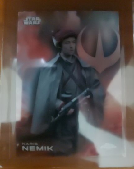 2025 Topps Chrome Star Wars #68 Karis Nemik — front