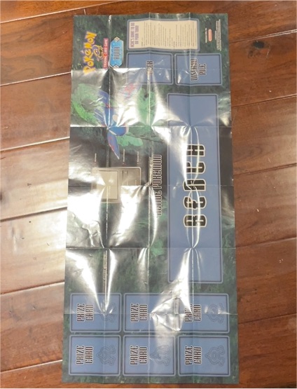 1999 Pokemon Game Playmat — front