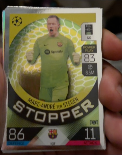 2022-23 Topps Match Attax #137 Marc-André ter Stegen — front