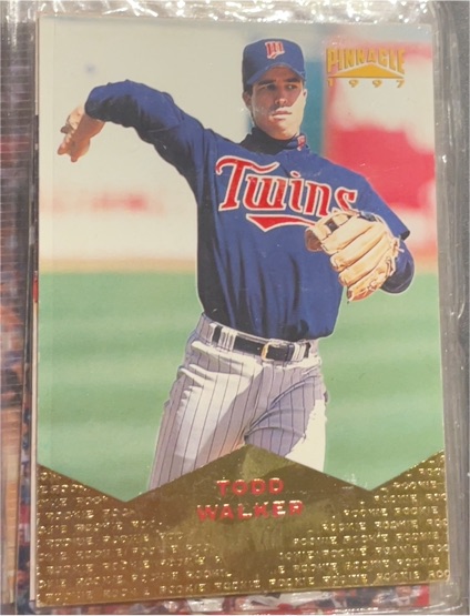 1997 Pinnacle #171 Todd Walker Minnesota Twins — front