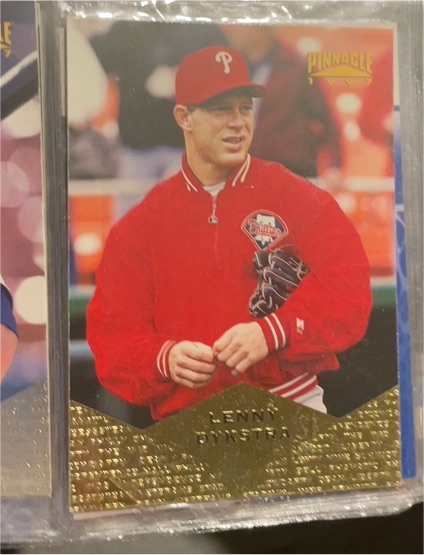 1997 Pinnacle #66 Lenny Dykstra — front