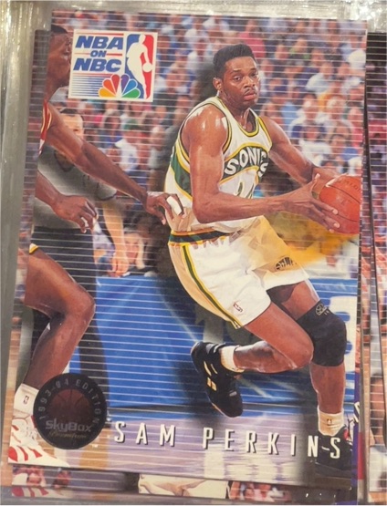 1993-94 SkyBox Premium #12 Sam Perkins — front