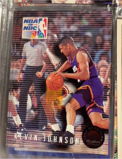 1993-94 SkyBox Premium NBA on NBC #20 Kevin Johnson Phoenix Suns — front
