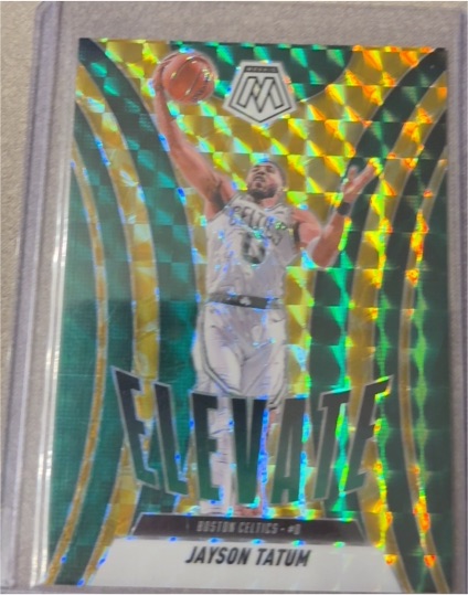 2024-25 Panini Mosaic #4 Jayson Tatum — front