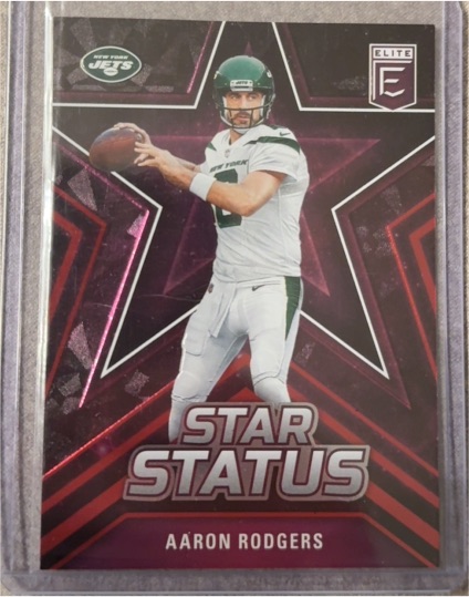 2023 Donruss Elite #15 Aaron Rodgers Star Status — front