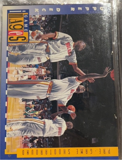 1993-94 Upper Deck Pre-Game Shootaround #459 Houston Rockets — front
