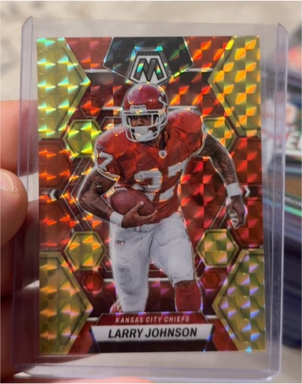 2023 Panini Mosaic #117 Larry Johnson — front