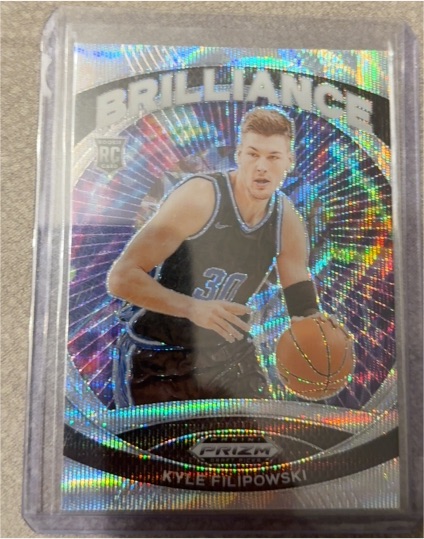 2024 Panini Prizm Draft Picks Brilliance Kyle Filipowski — front
