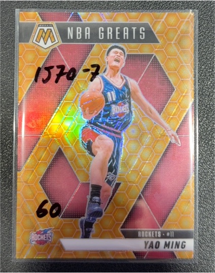 2024-25 Panini Mosaic NBA Greats #294 Yao Ming — front