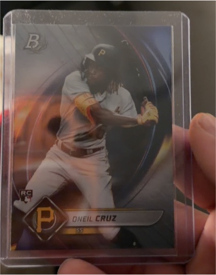 2022 Bowman Platinum #78 Oneil Cruz — front