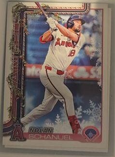 2025 Topps Holiday #H55 Nolan Schanuel — front