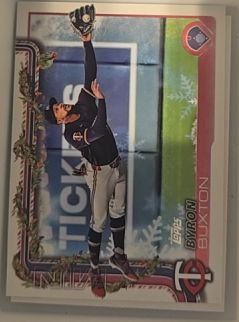 2025 Topps Chrome #172 Byron Buxton — front