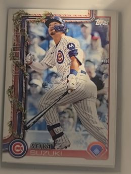 2025 Topps #210 Seiya Suzuki — front