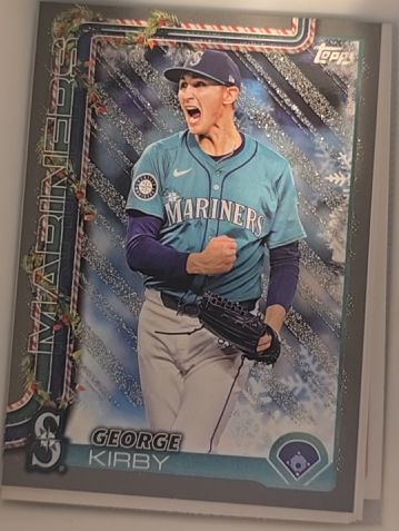 2024 Topps Holiday #H83 George Kirby — front