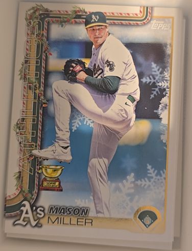 2025 Topps Holiday #H48 Mason Miller — front