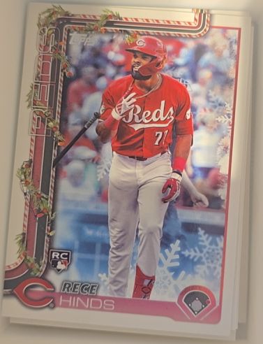 2025 Topps Holiday #H168 Rece Hinds — front