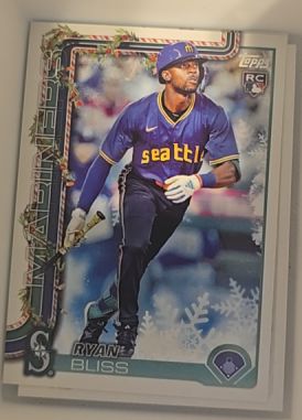 2025 Topps Holiday #H184 Ryan Bliss — front