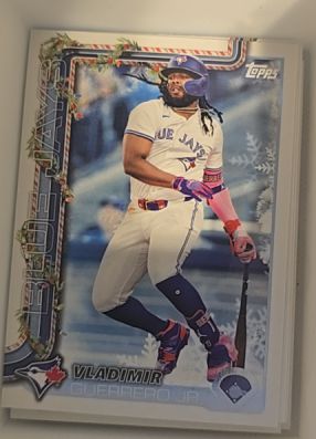 2025 Topps Holiday #H66 Vladimir Guerrero Jr. — front