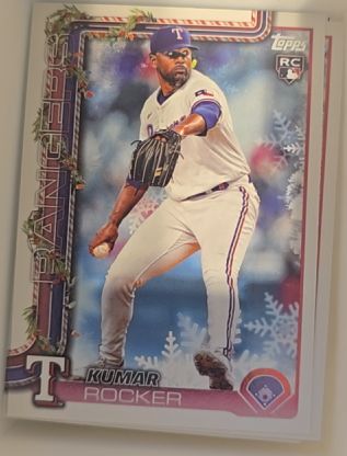 2025 Topps Holiday #H148 Kumar Rocker — front