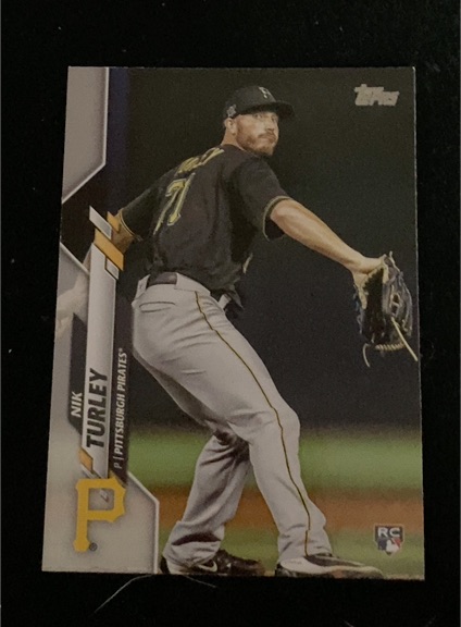 2020 Topps Update #U-112 Nik Turley — front
