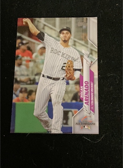 2020 Topps Update #U-50 Nolan Arenado — front