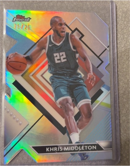 2023-24 Topps Finest #228 Khris Middleton — front