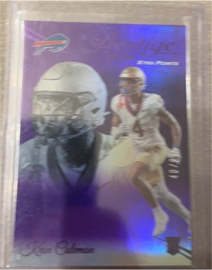 2024 Panini Prestige #339 Keon Coleman — front