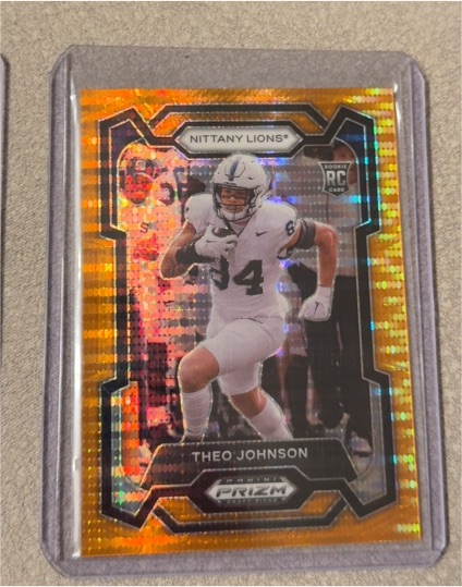 2024 Panini Prizm Draft Picks #150 Theo Johnson — front