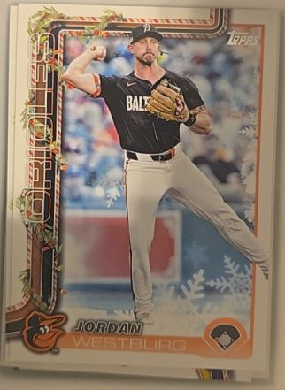 2025 Topps Holiday #H58 Jordan Westburg — front