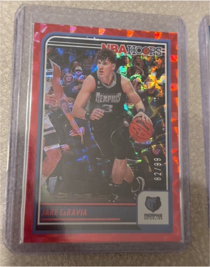2023-24 Panini NBA Hoops #212 Jake LaRavia — front