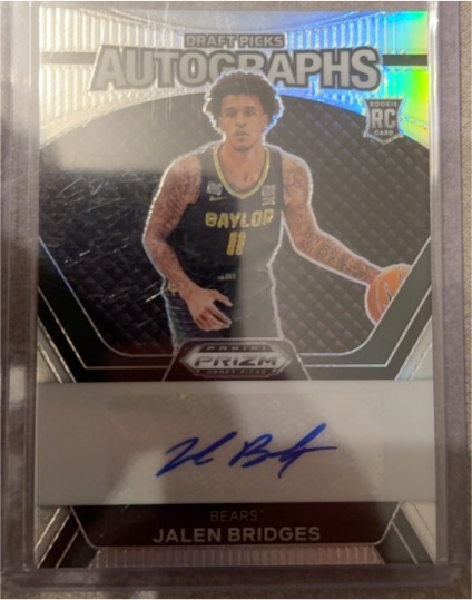2024 Panini Prizm Draft Picks #DPA-JBG Jalen Bridges — front