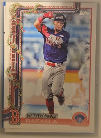 2025 Topps Holiday #H156 Ceddanne Rafaela — front