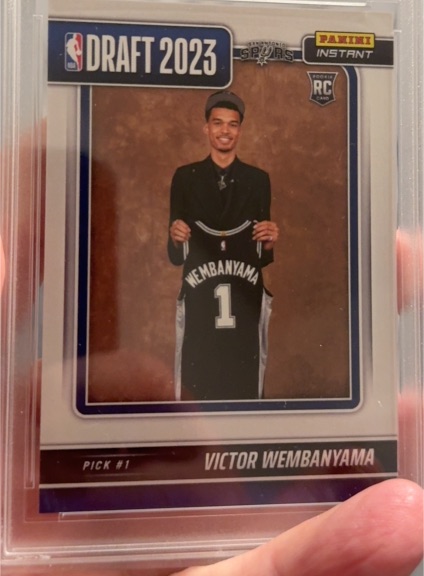 2023-24 Panini Instant Draft Night #DN-1 Victor Wembanyama — front