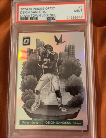 2024 Panini Donruss Optic Downtown Legends #5 Deion Sanders — front