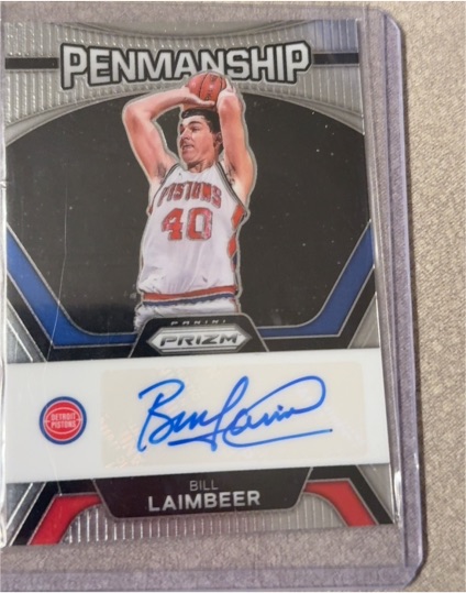 2023-24 Panini Prizm #PNM-LAM Bill Laimbeer — front