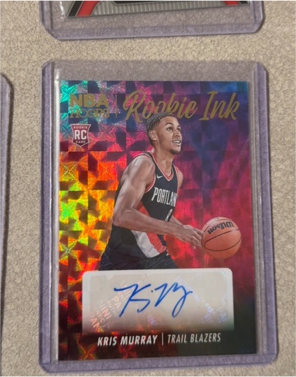 2023-24 Panini Hoops Rookie Ink #RI-MUR Kris Murray — front