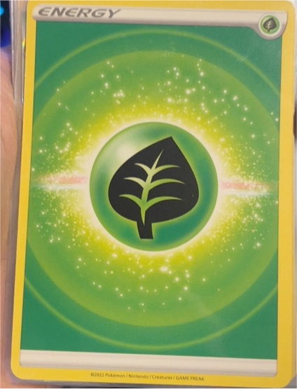 2022 Pokémon SWSH09: Brilliant Stars Grass Energy — front